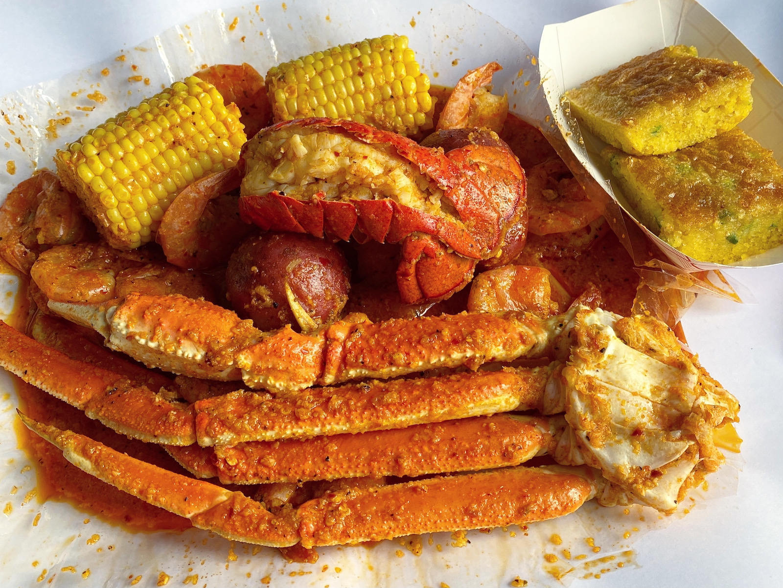 Lowcountry crab boil