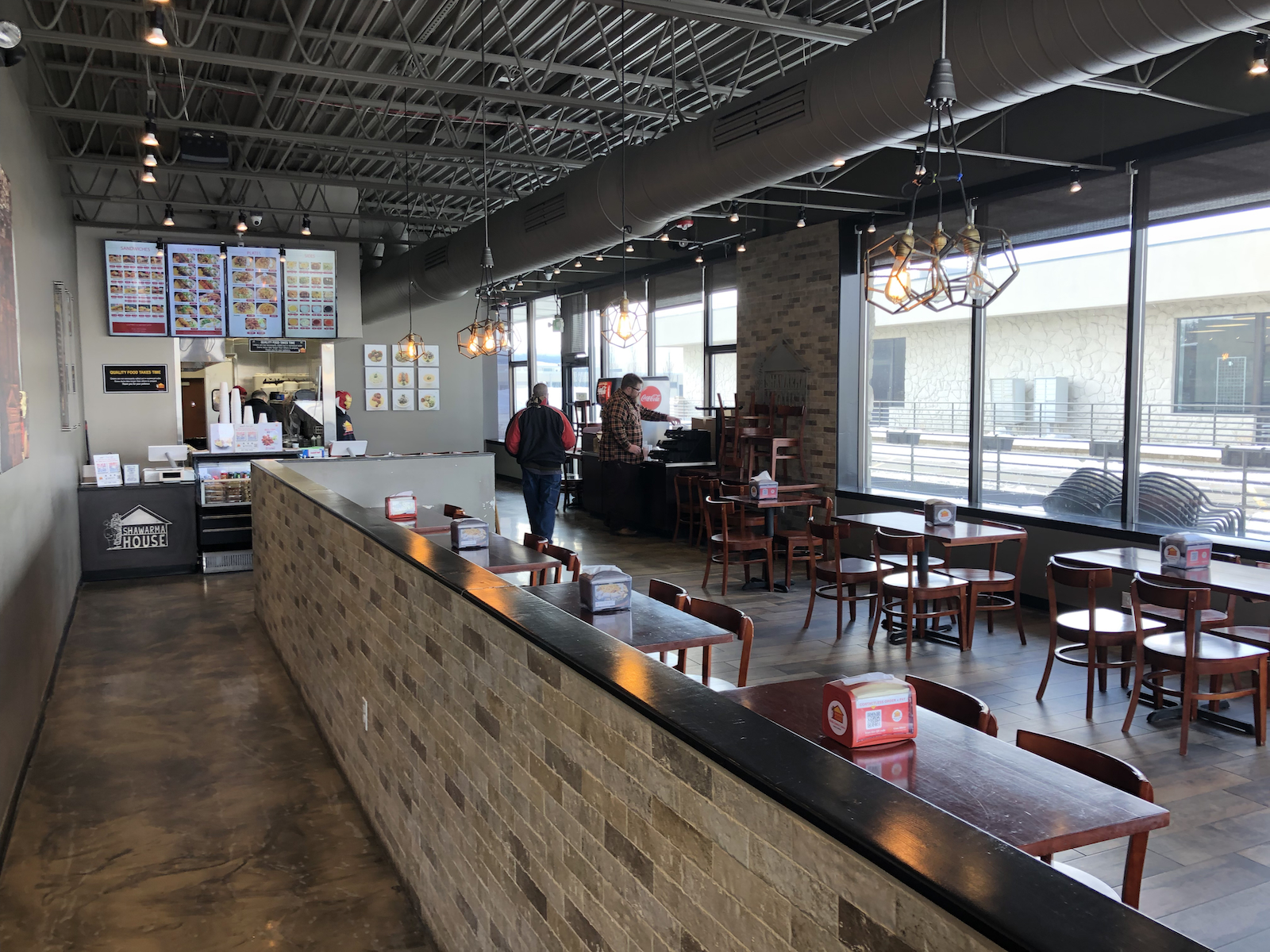 Shawarma House Brookfield interior 