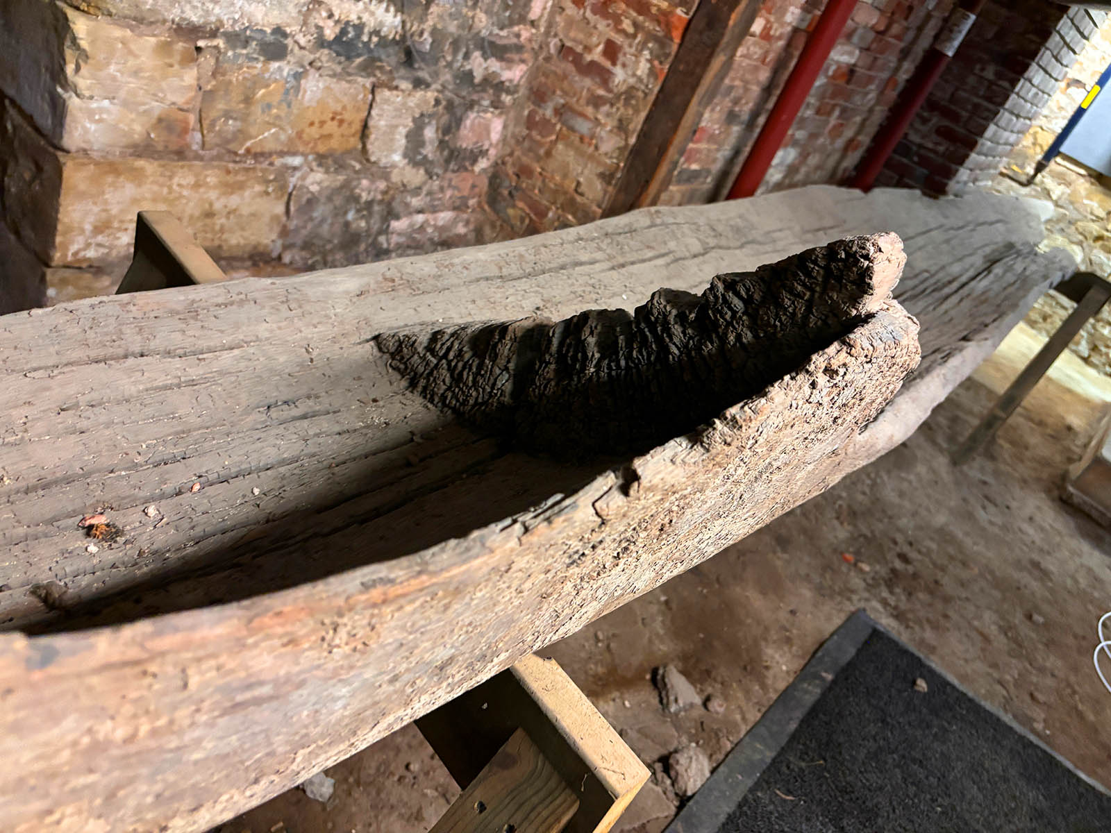 Basement canoe
