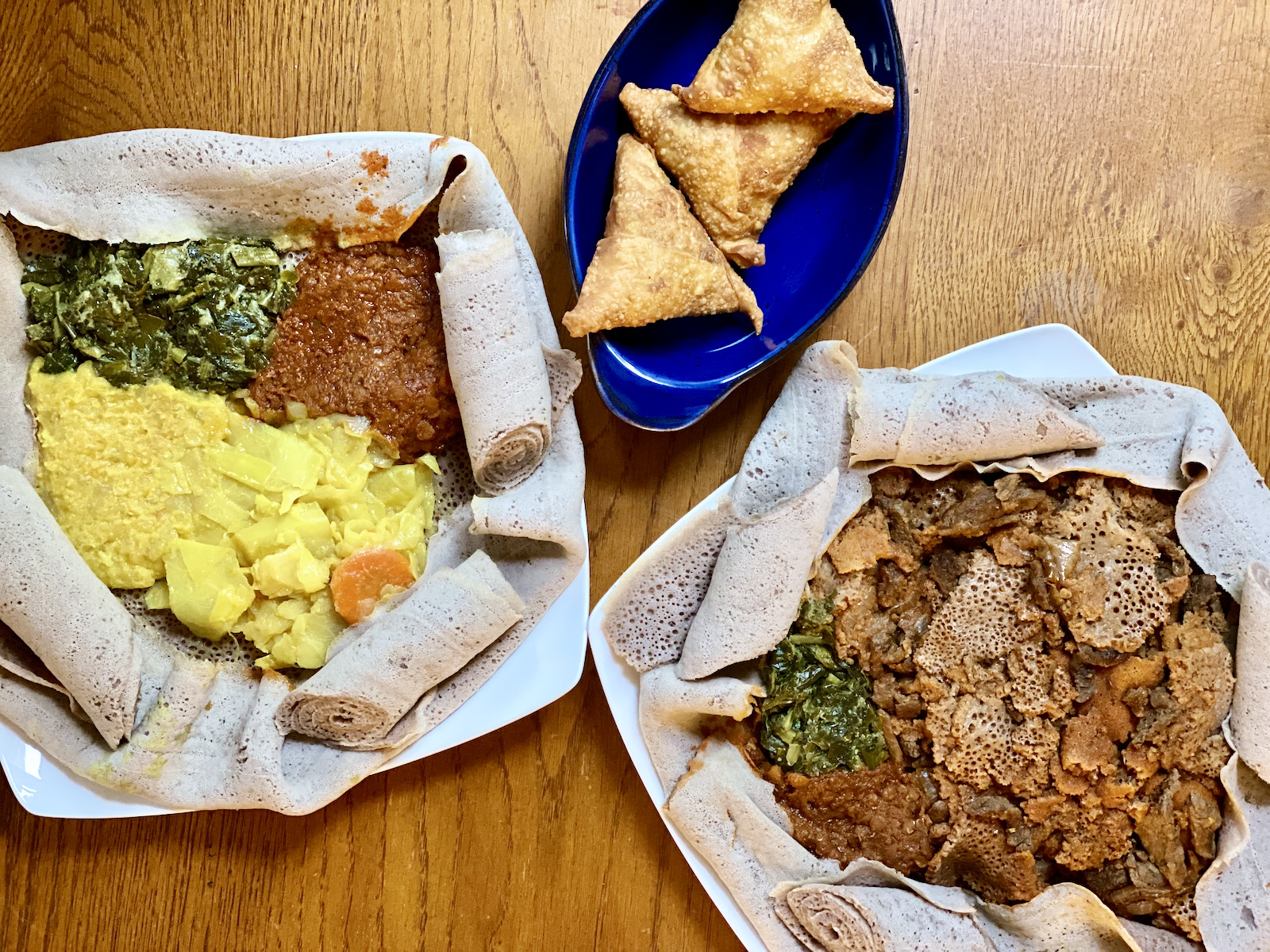 Alem Ethiopian platters