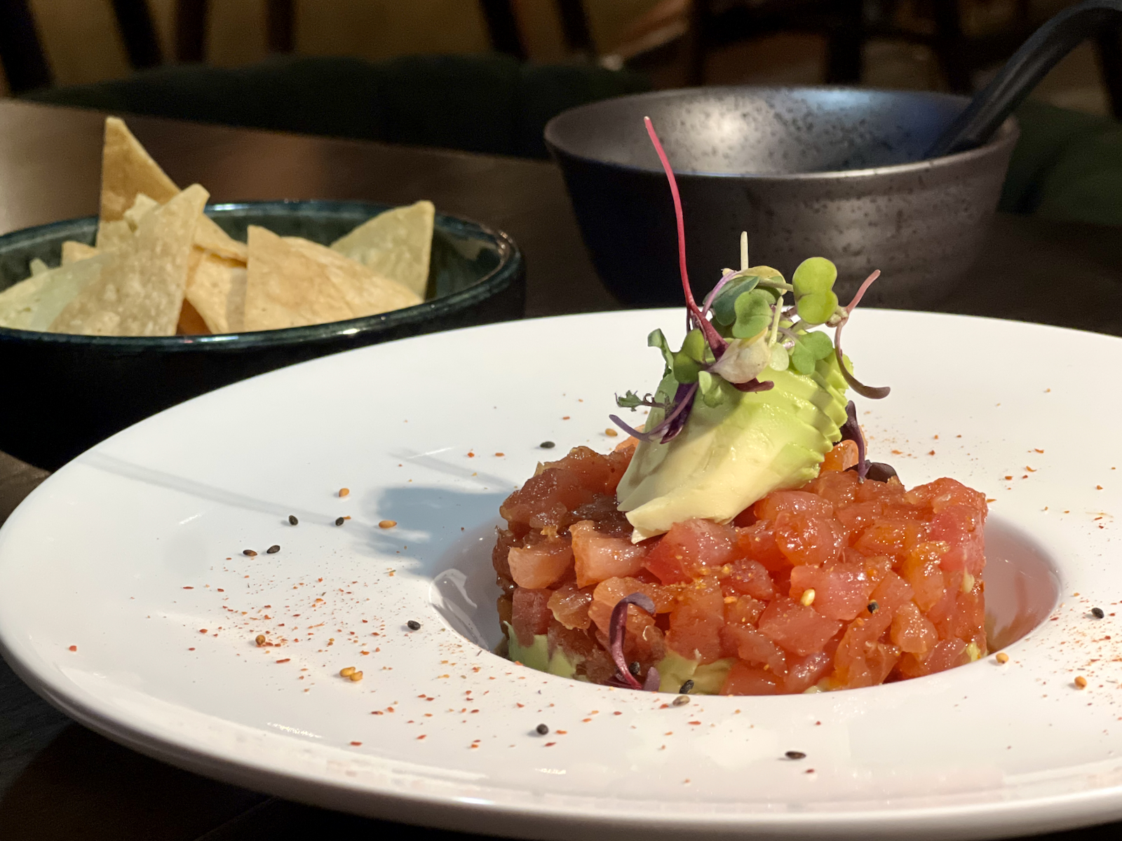 Tuna Tartare at Room Service