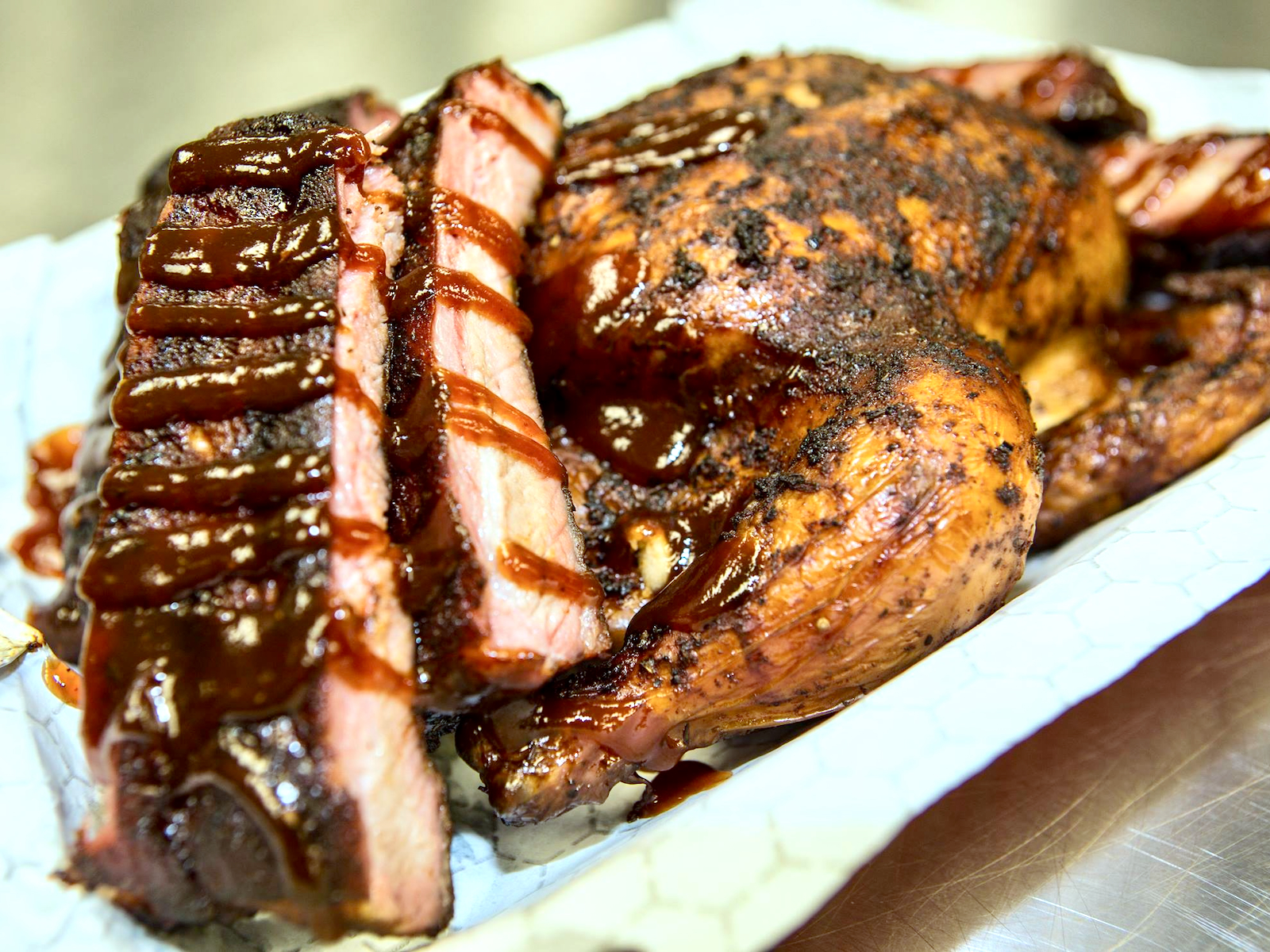 LD's ribs and chicken