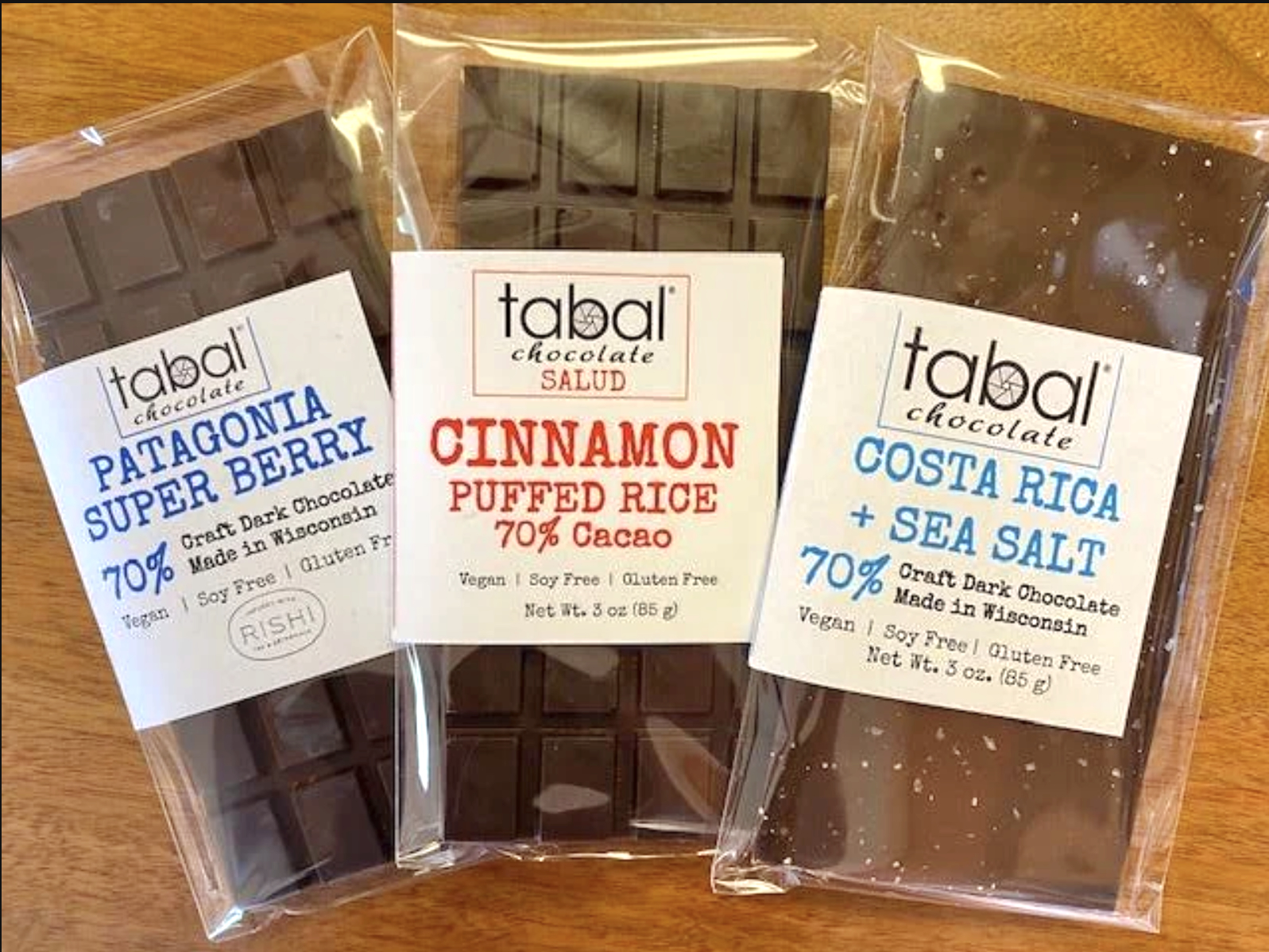 Tabal chocolate bars