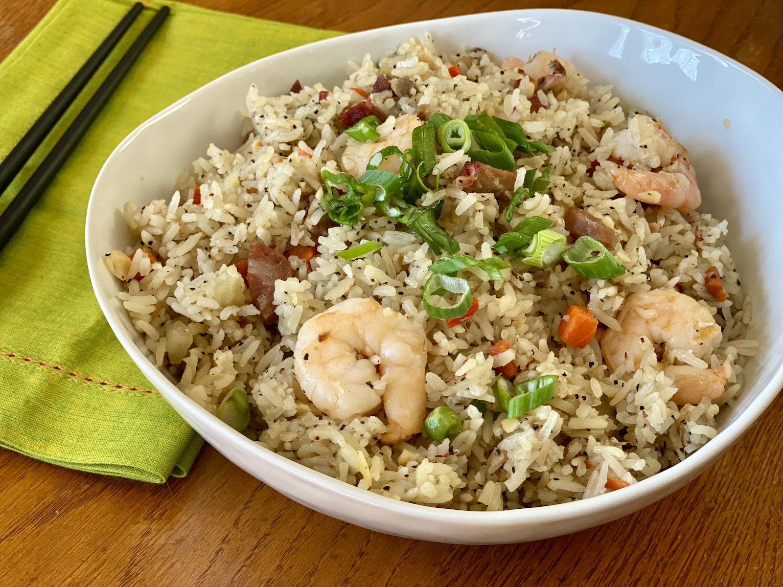 Kitchen sink fried rice at Hue