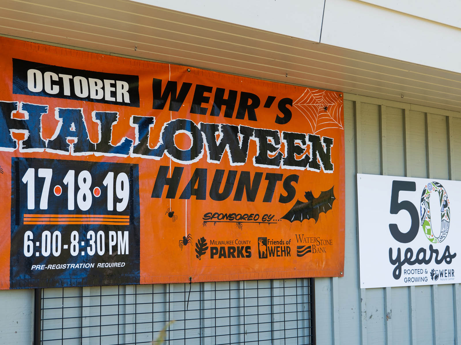 Halloween Haunts at Wehr Nature Cente.