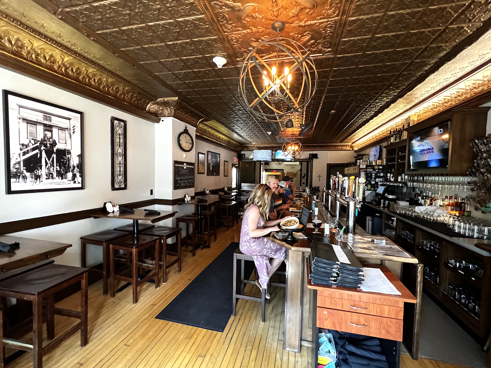 Dining room at The Stilt House