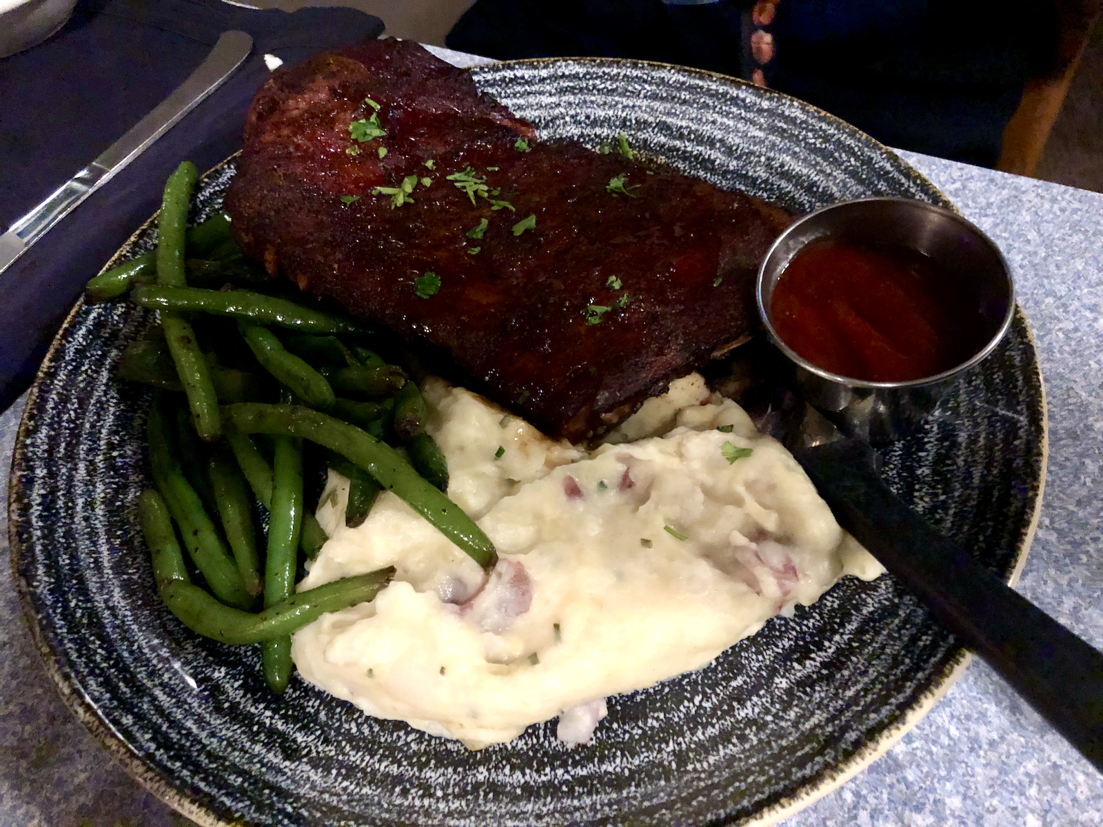 Ribs from Delafield Brewhaus