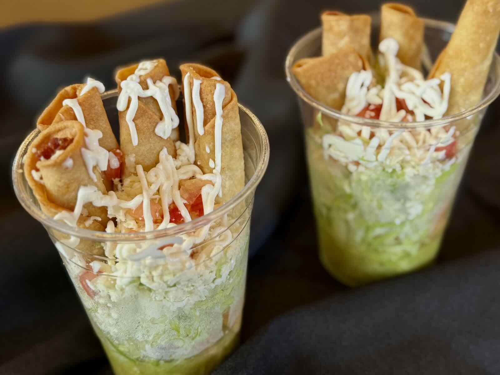 Pina Cocina & Cantina Chicken Taquitos in a Cup