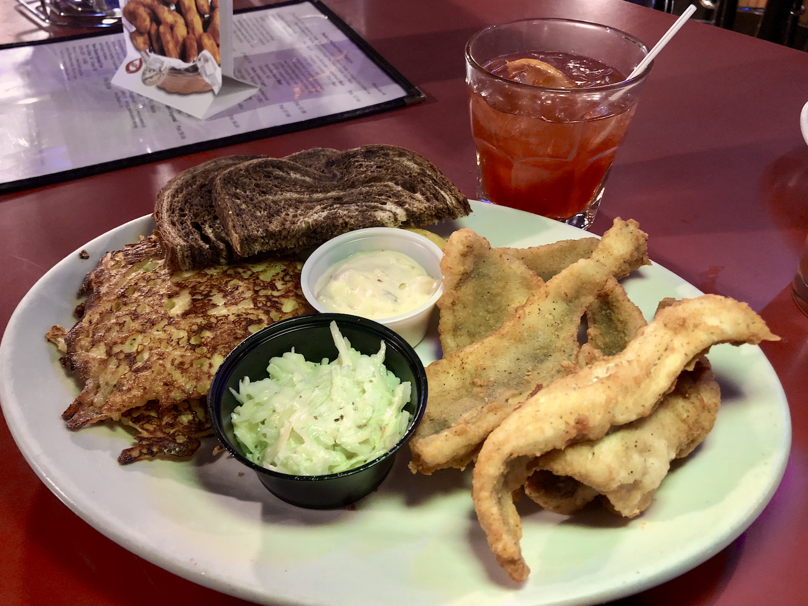 Paulie's Pub fish fry