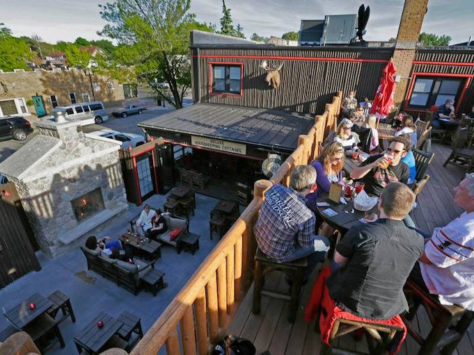 Camp Bar Wauwatosa rooftop patio