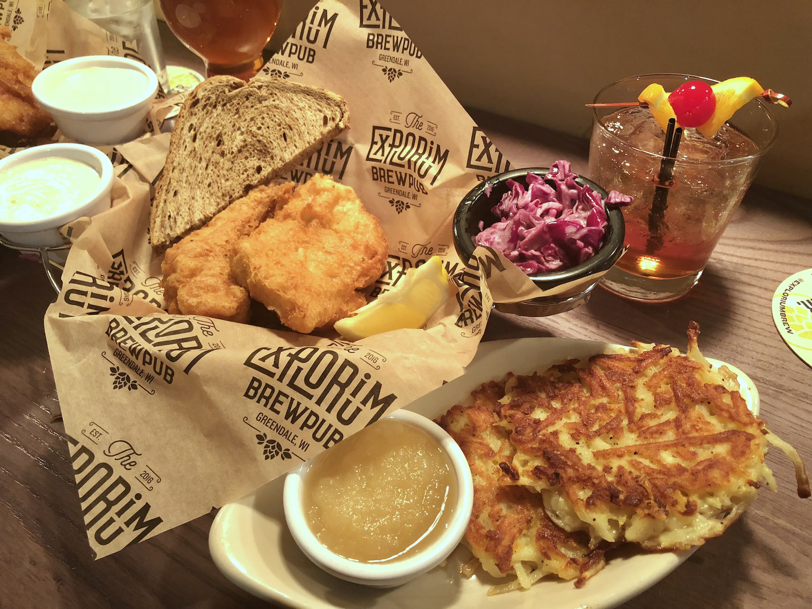 Fish fry at The Explorium Brewpub