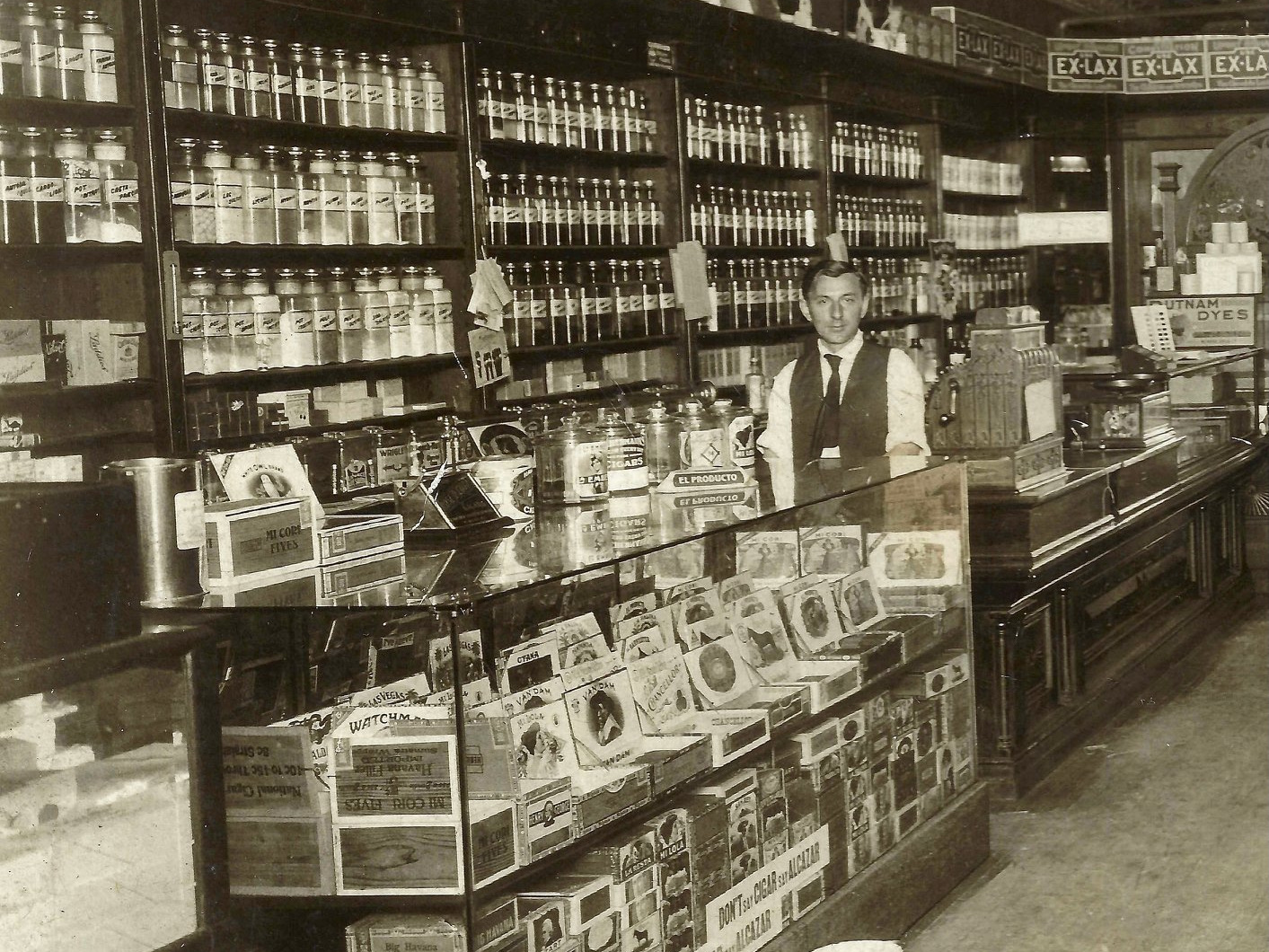 Five O'Clock Club as a pharmacy during Prohibition