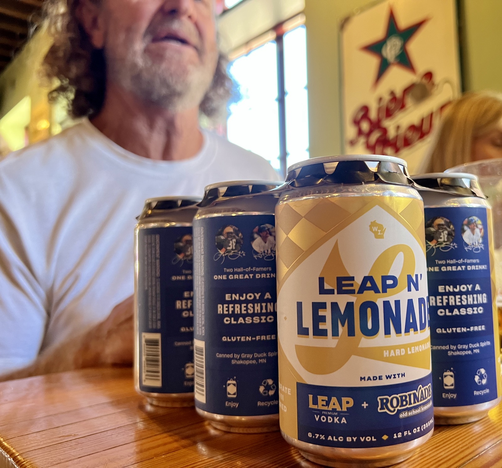 Hall of Famers Yount, Butler launch vodka lemonade collab