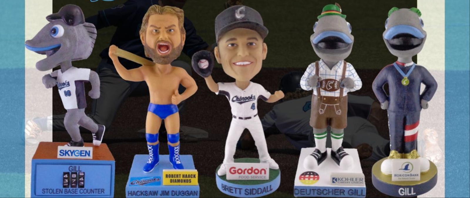 Lakeshore Chinooks bobbleheads for 2024