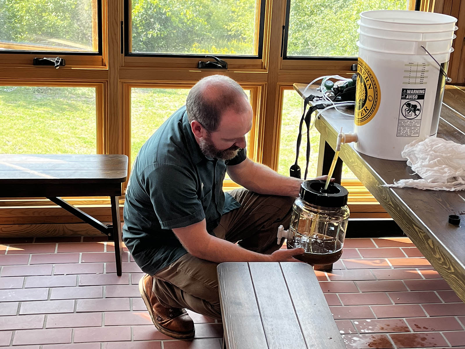 filling fermenters