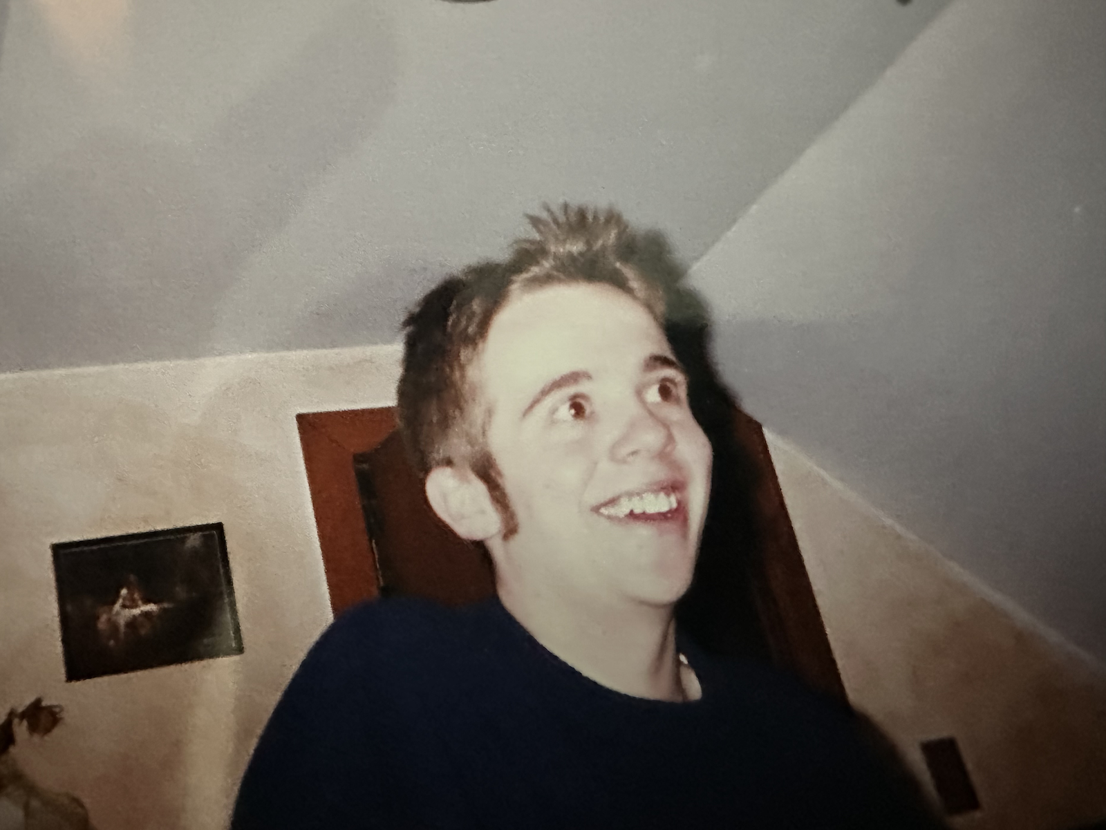 Dan Jacobs as a teen