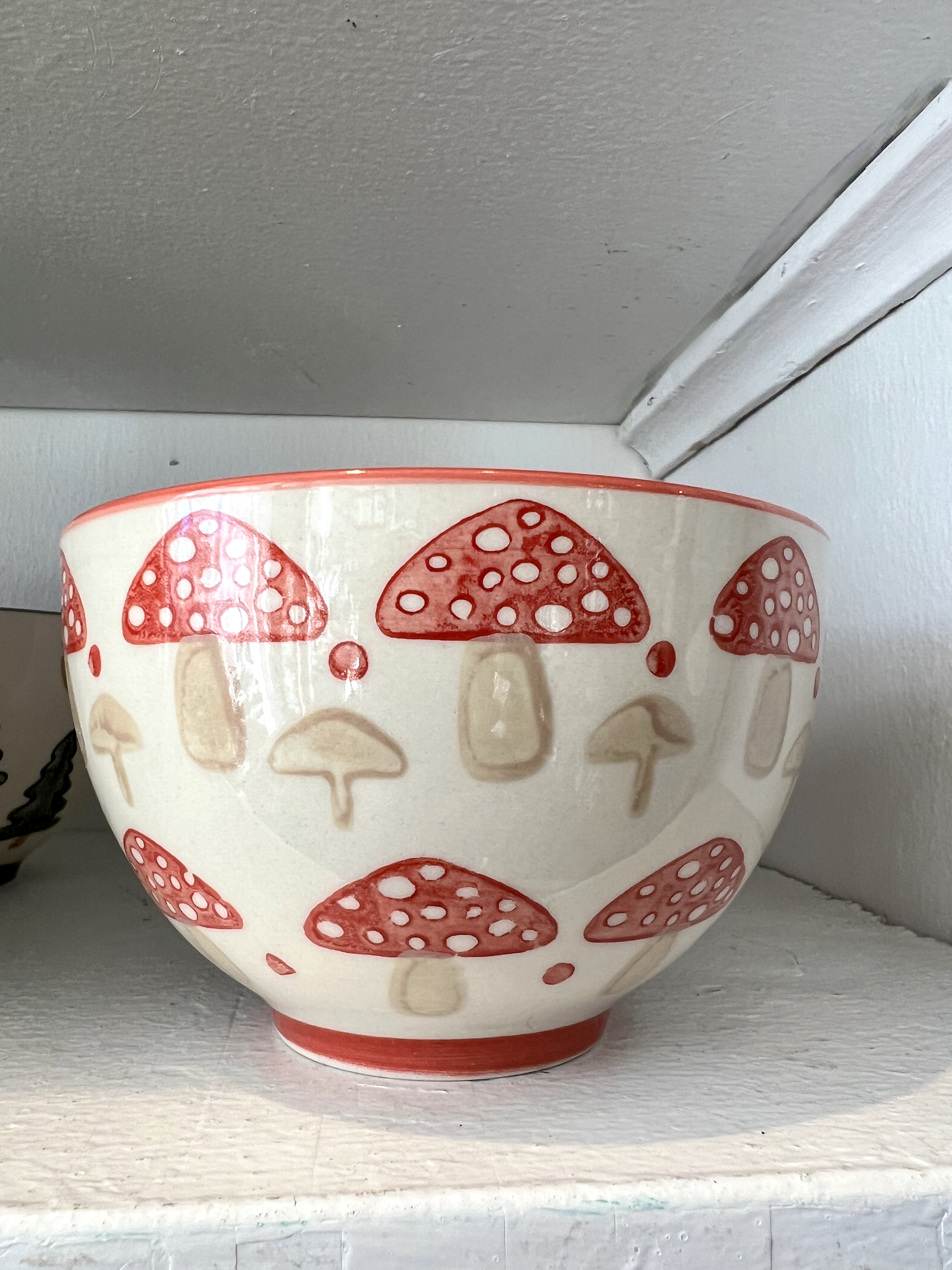 Vintage mushroom bowls