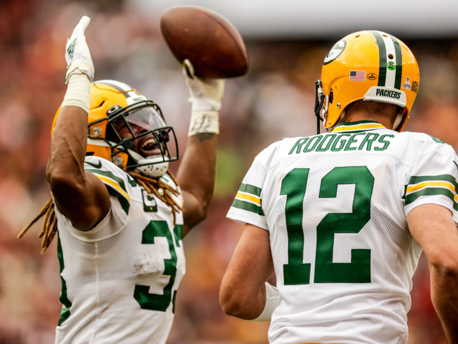 Packers' skid hits 3 as offense sputters in 23-21 loss to Commanders