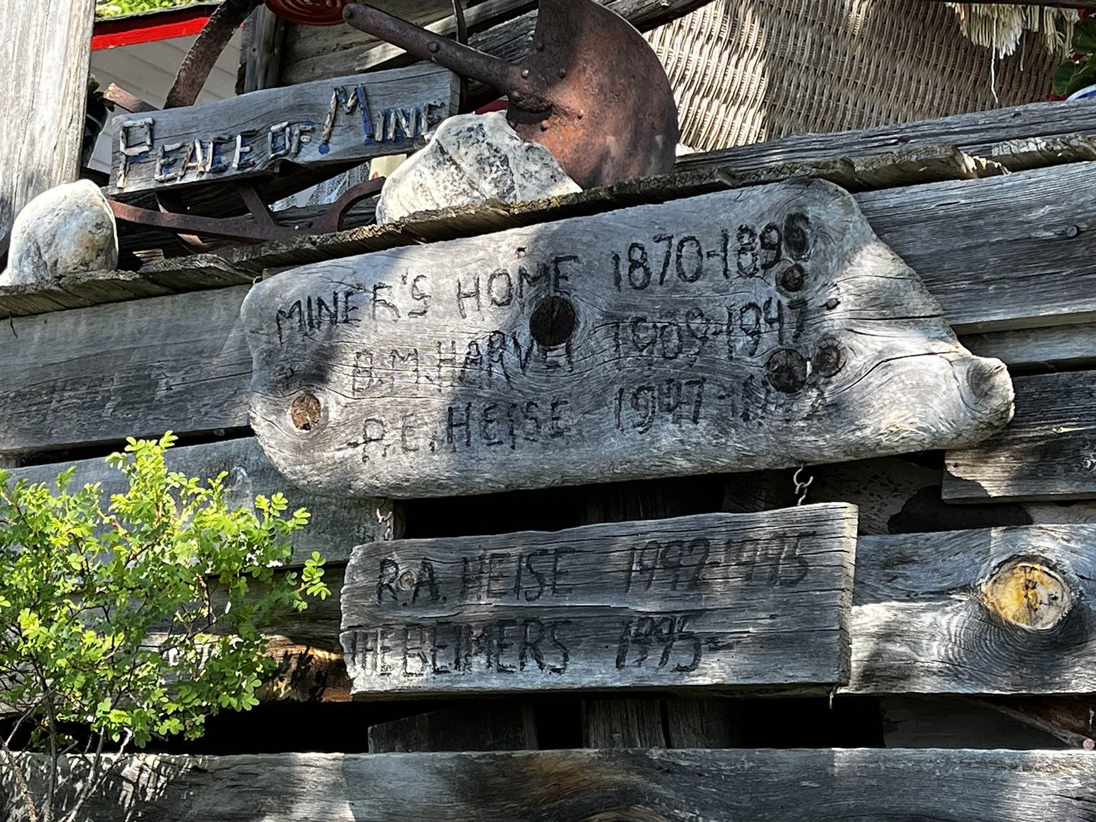 cottage sign