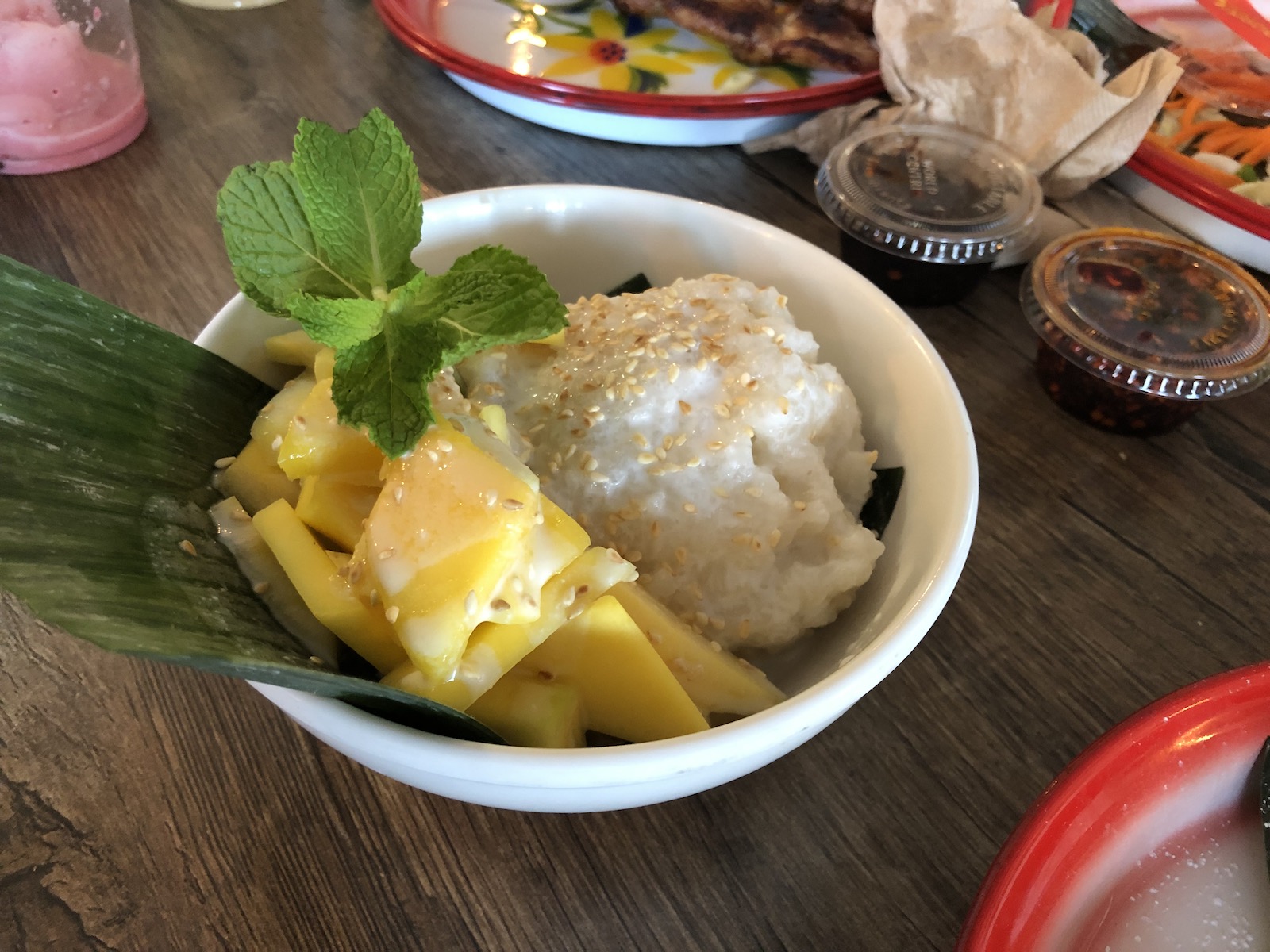 Mango sticky rice