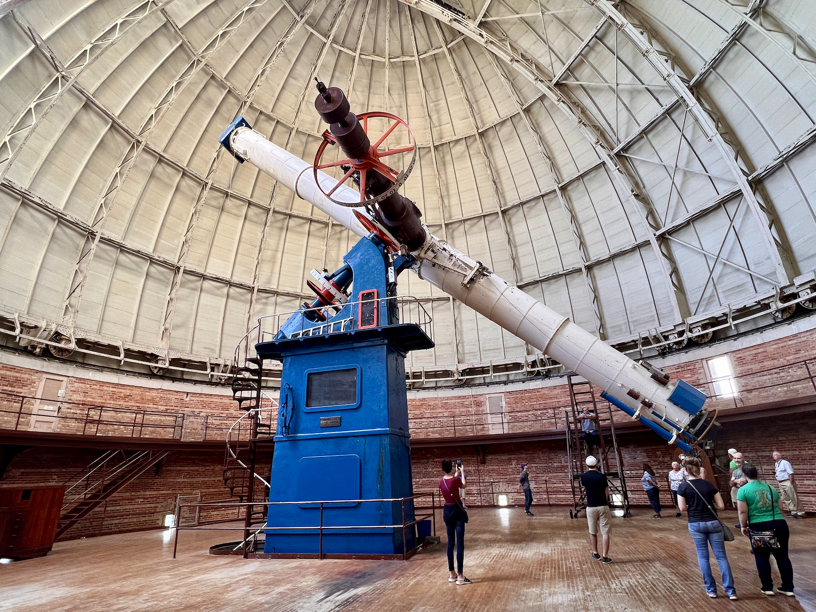 Refractor telescope at Yerkes Observatory