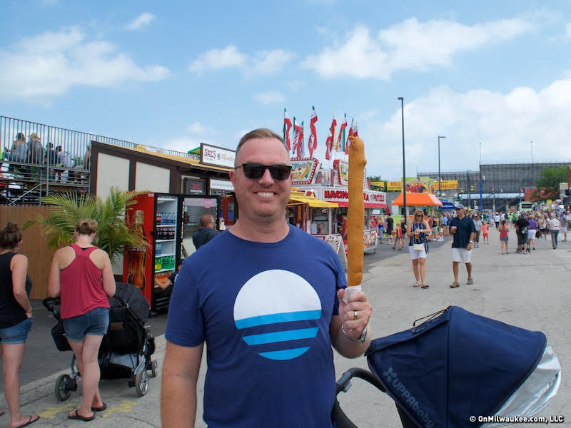 state fair giant corn dog