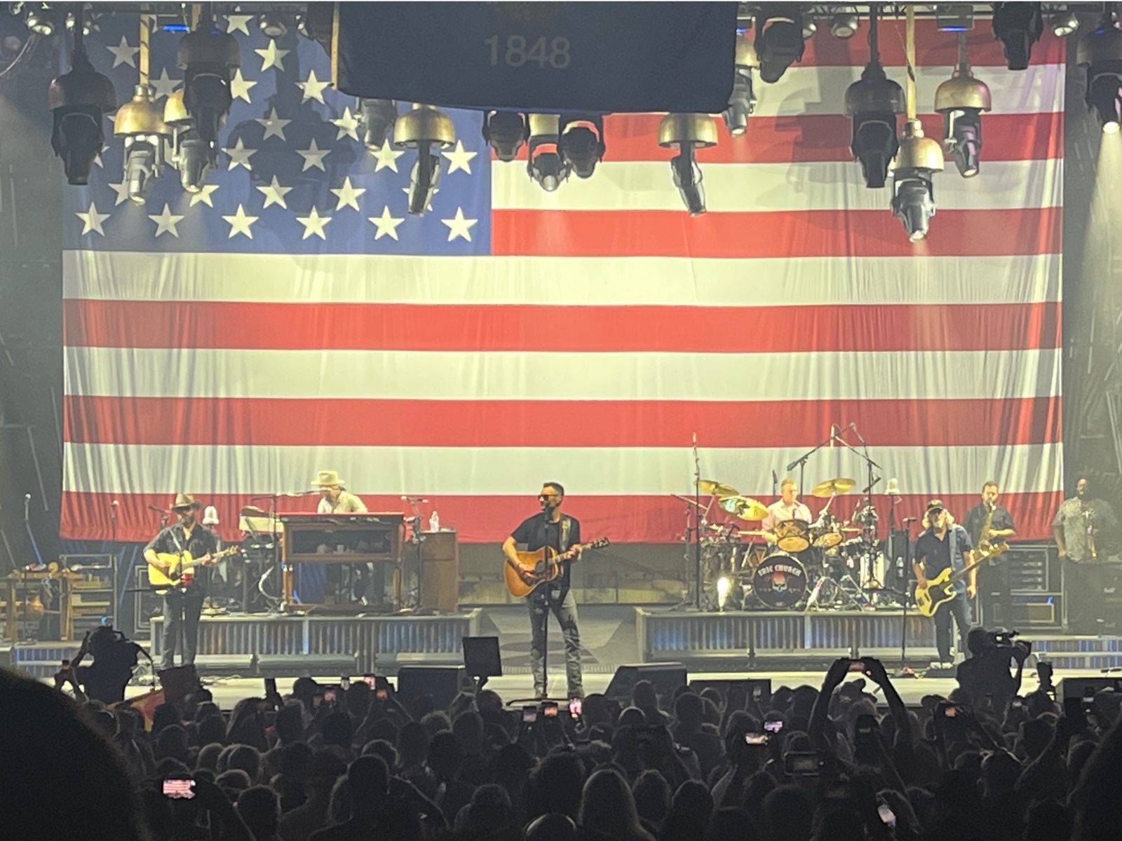 Eric Church gave one hell of a show at the Amp on Summerfest's opening