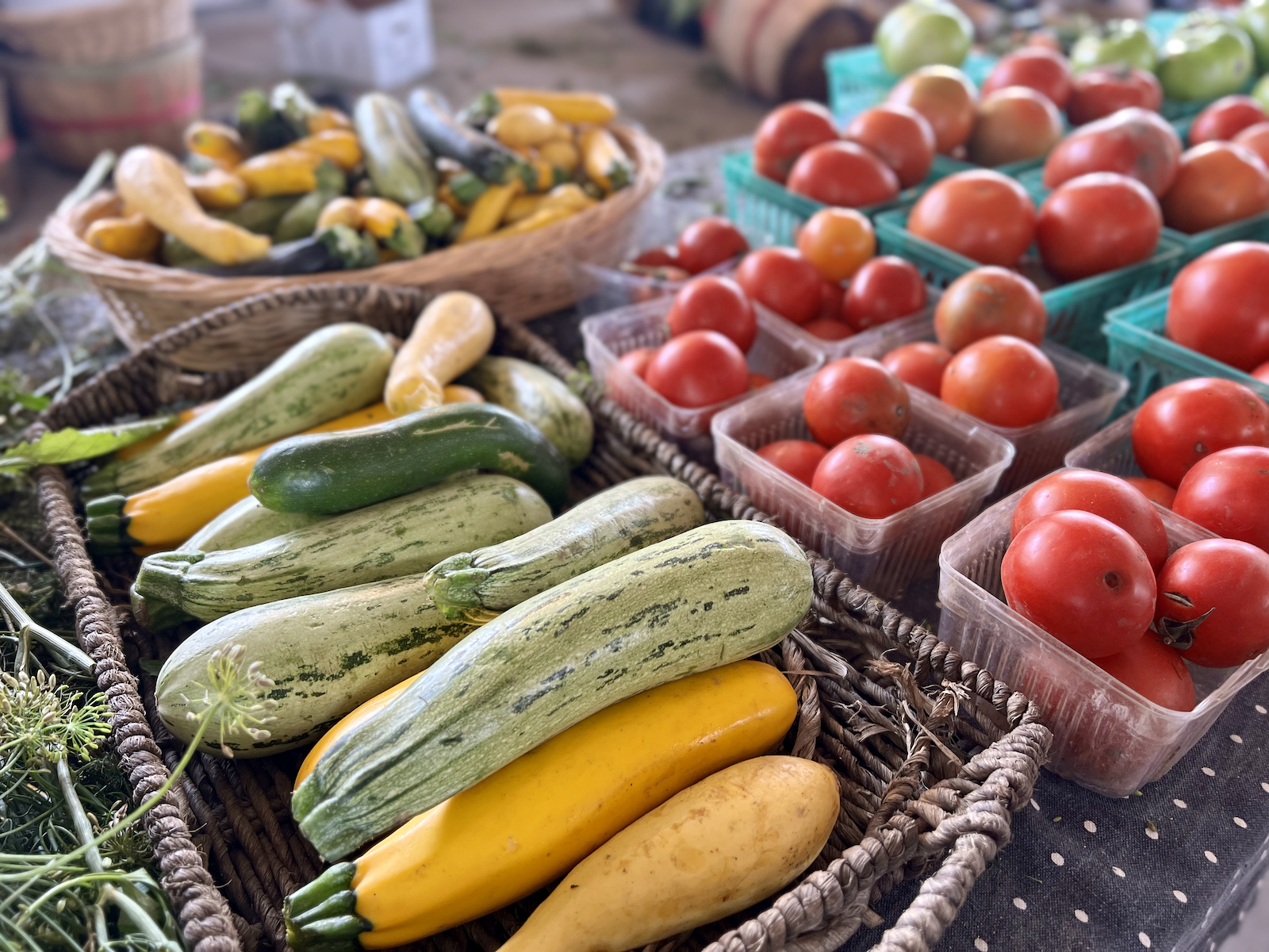 Produce at the West Allis Farmers Market