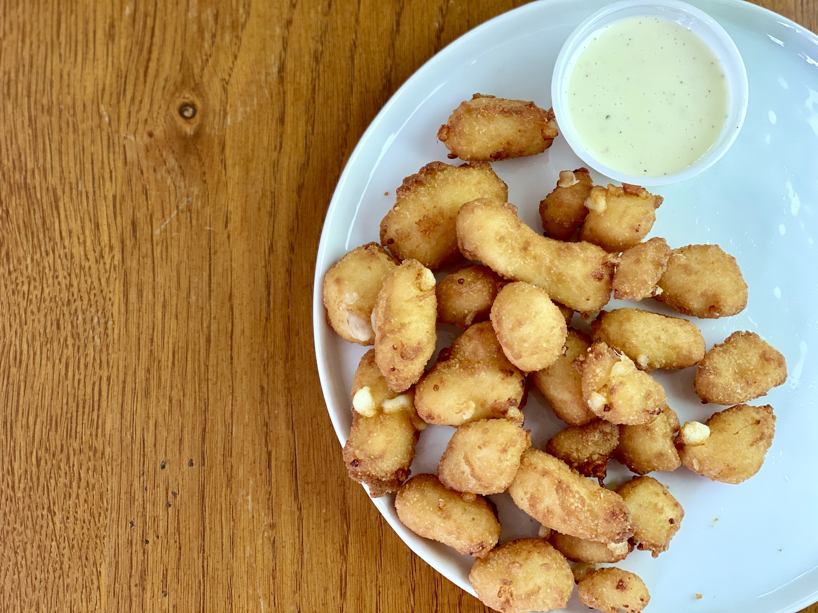 Fried cheese curds