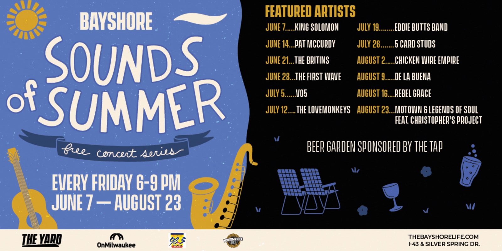 Sounds of Summer lineup