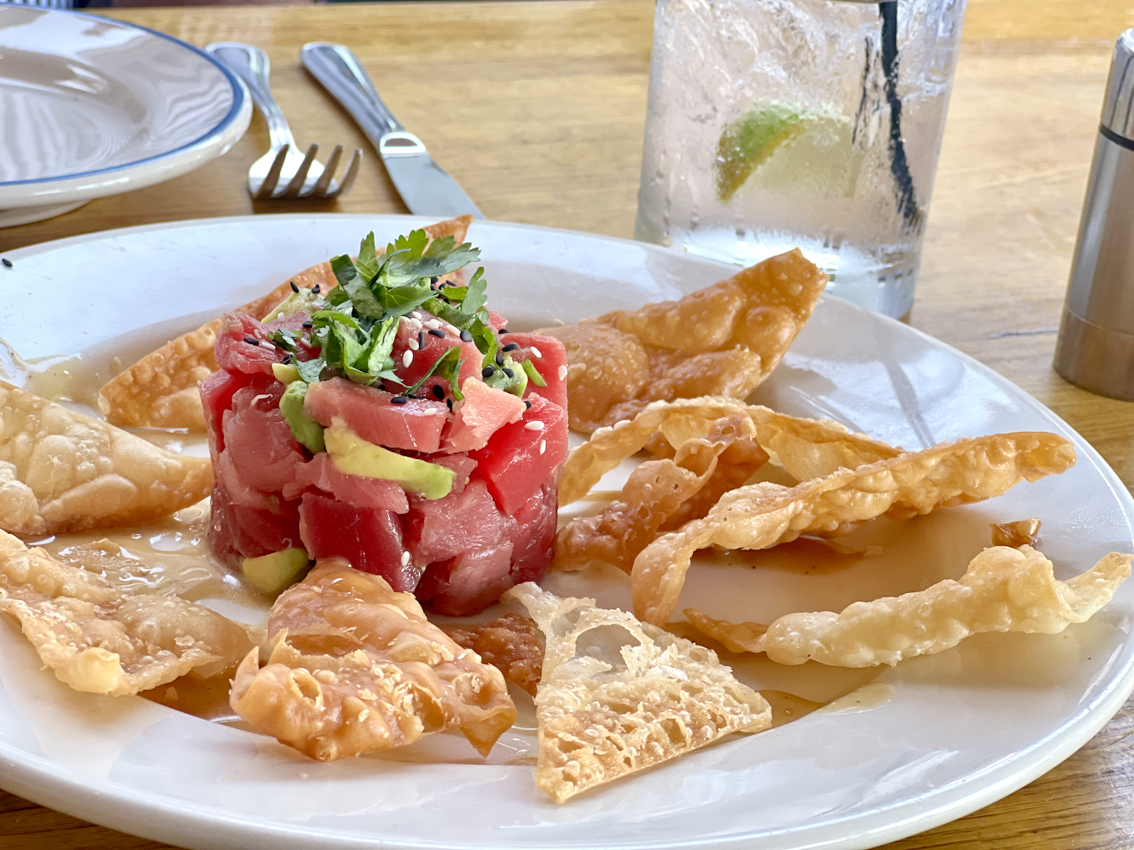 Tuna tartare at Pier 209