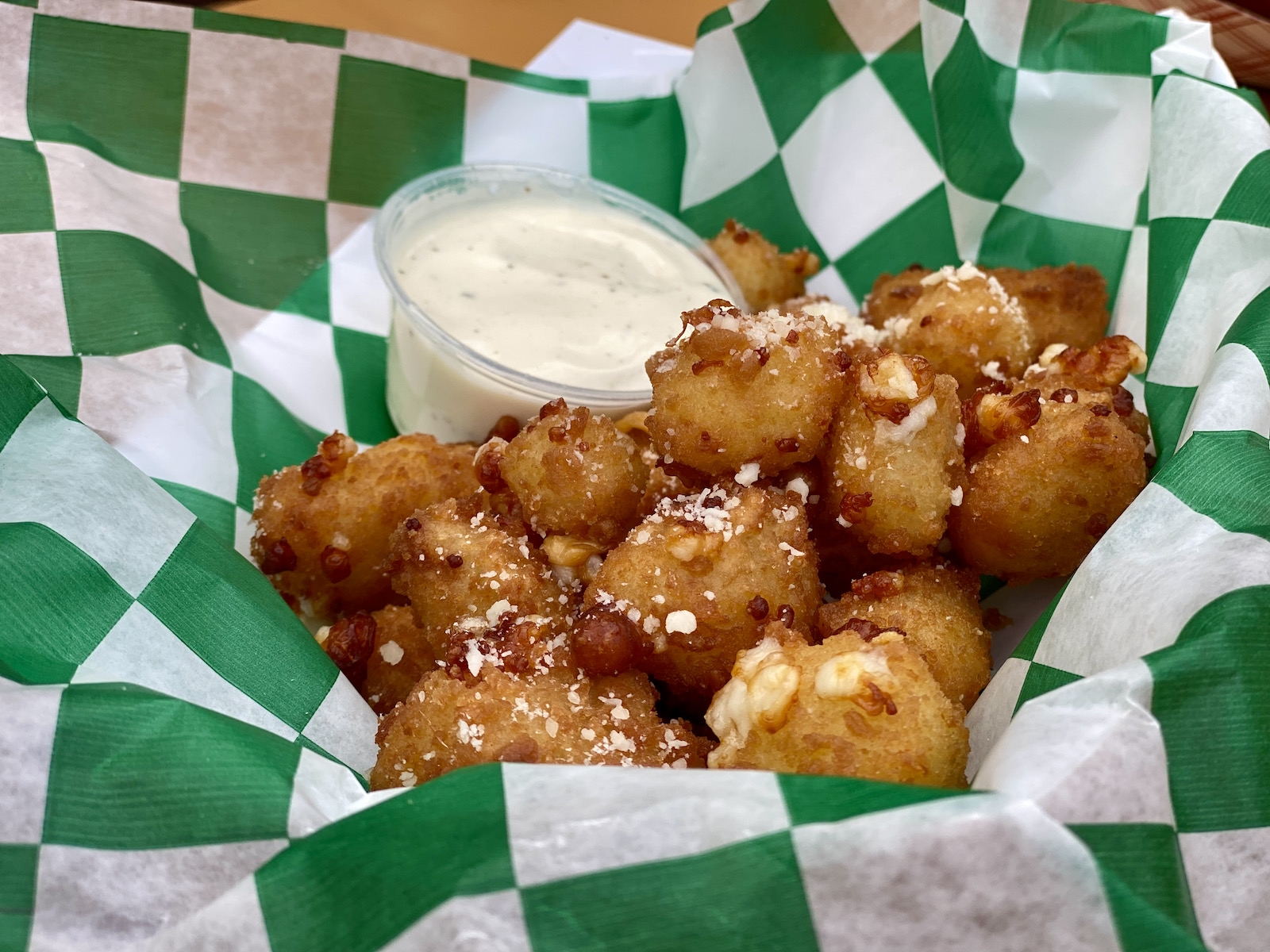 Fried cheese curds