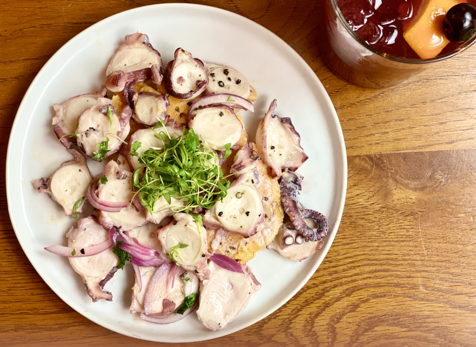 Ceviche de pulpo