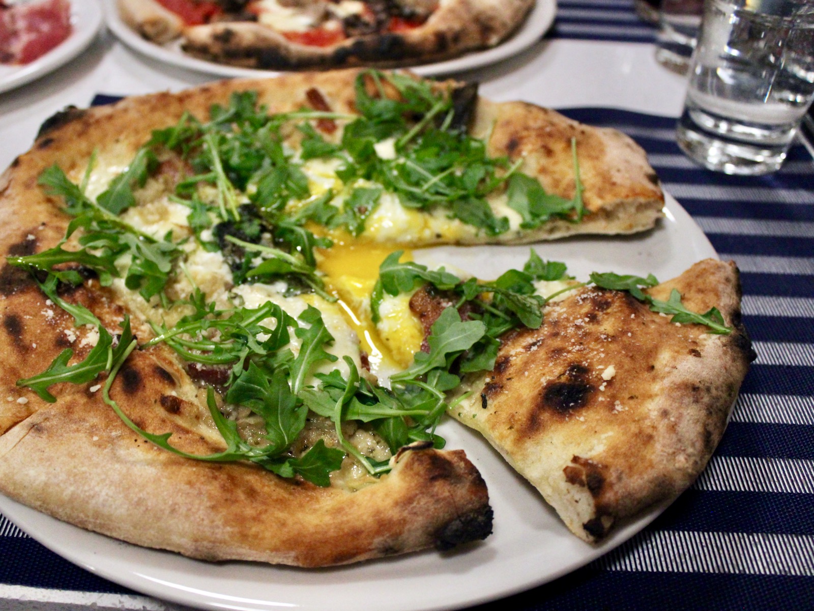 Neapolitan style pizza from San Giorgio
