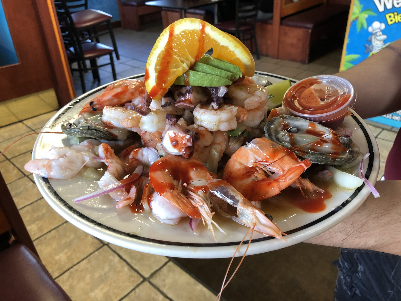 Shrimp dish