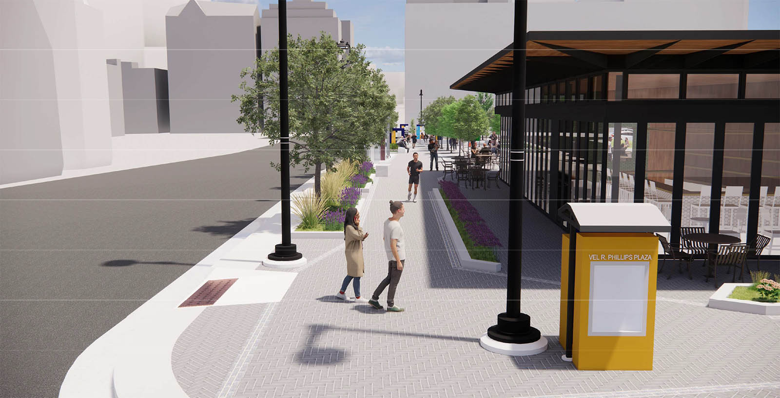 Phillips Plaza rendering