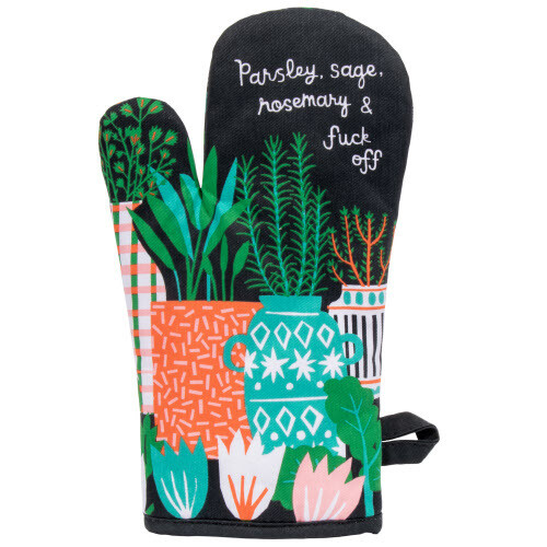 herb oven mitt