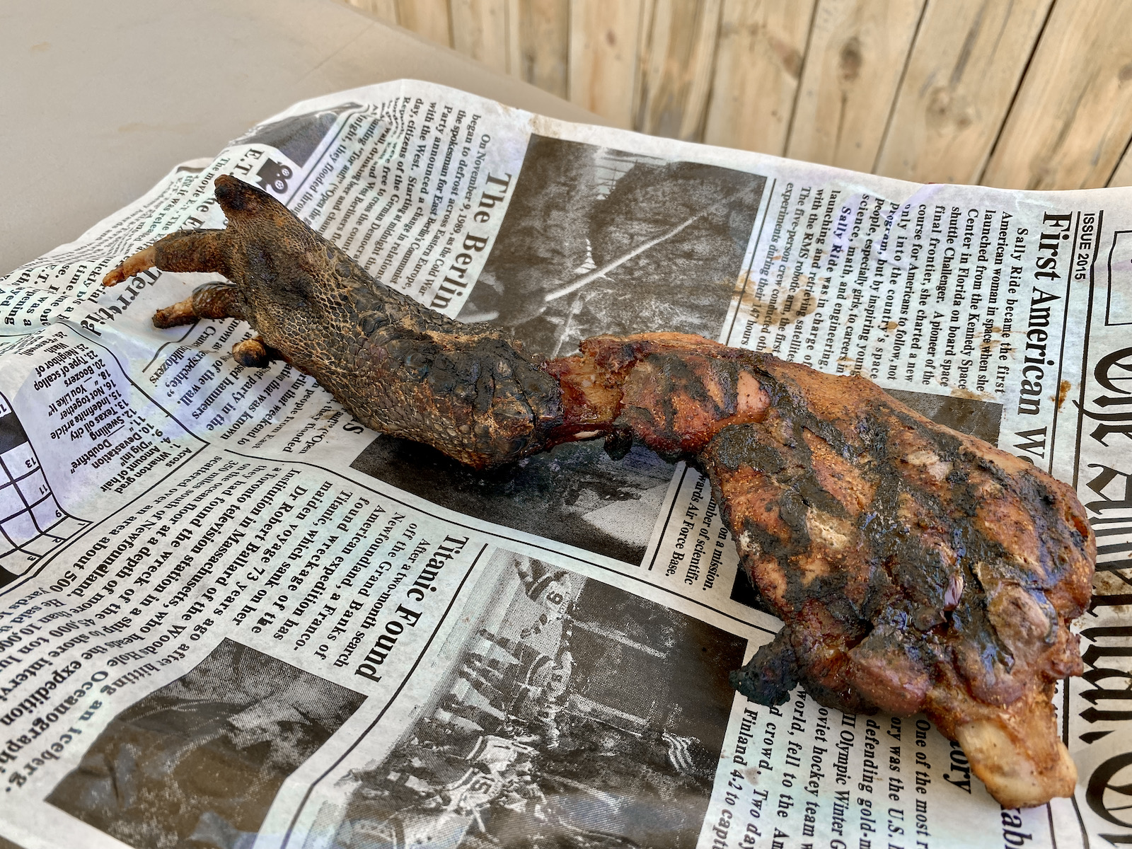 Gator claw on a stick