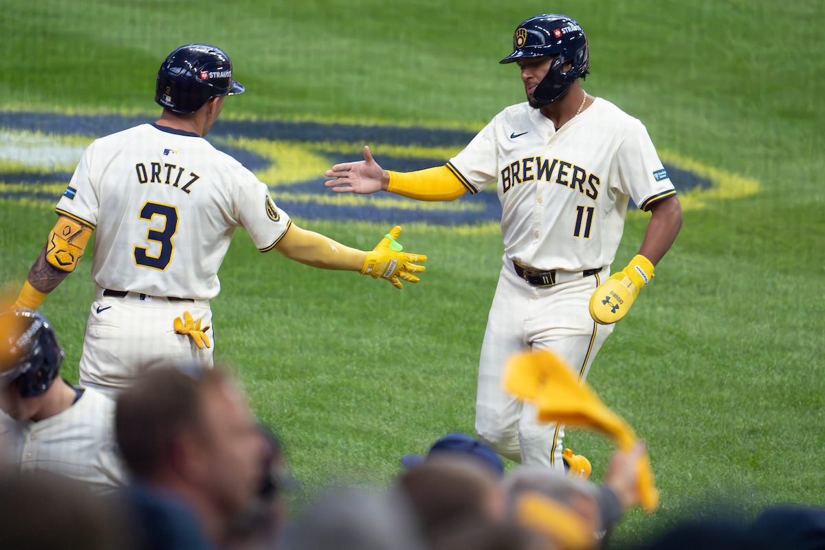 Brewers vs. Mets Game One by Dan Garcia