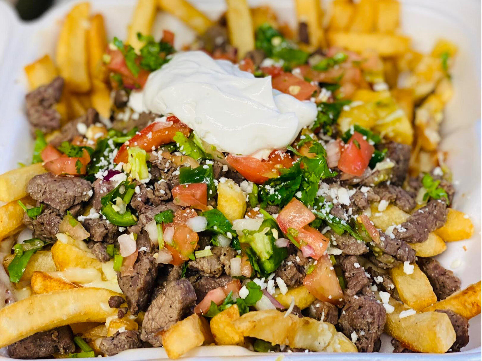 Carne asada fries