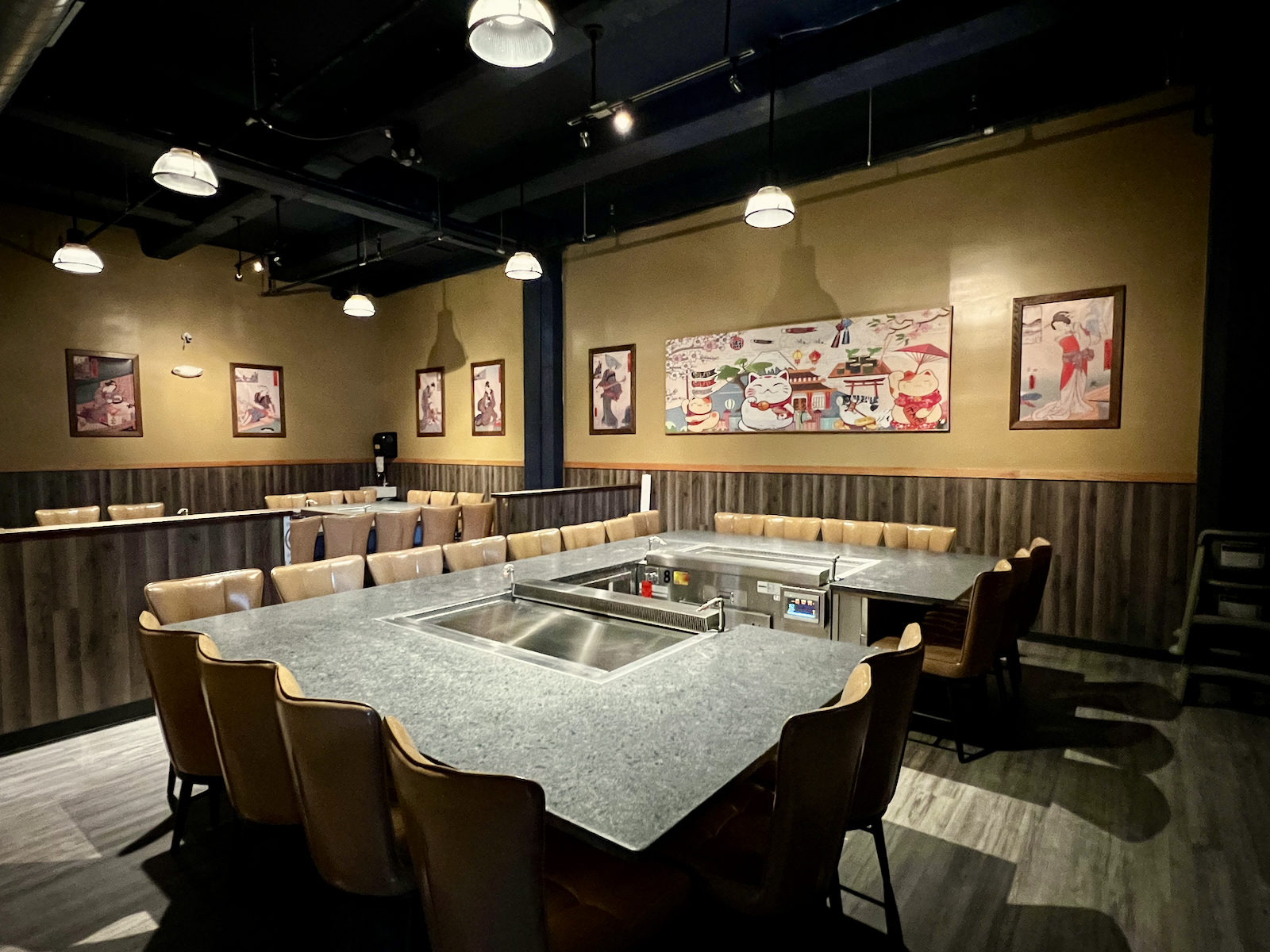 Private hibachi room