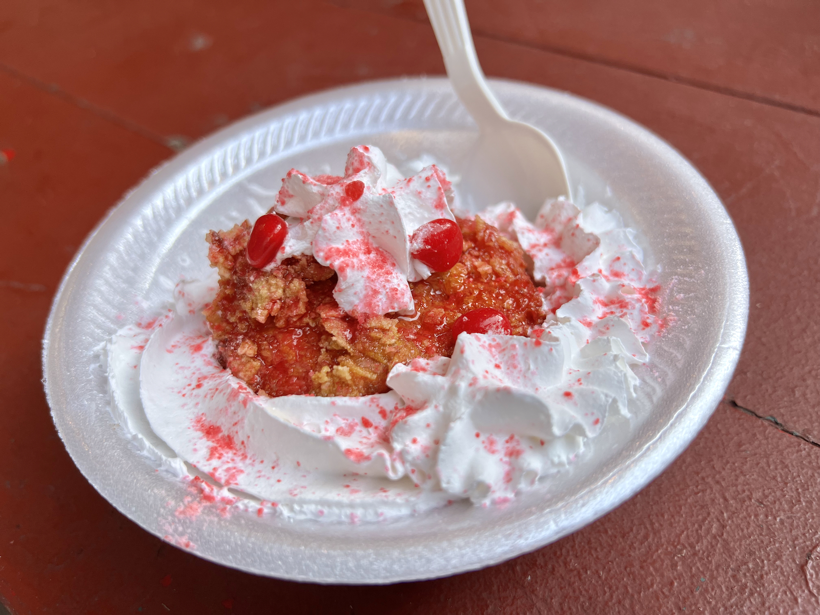 Red Hot Fried Ice Cream