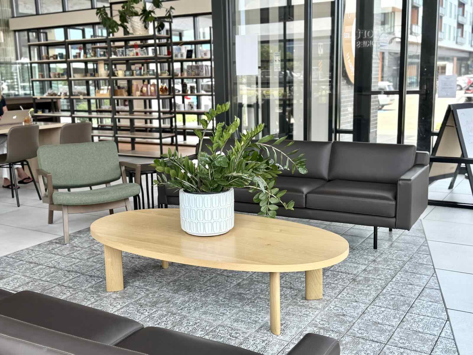 Lounge area at Casera Cafe & Bakery