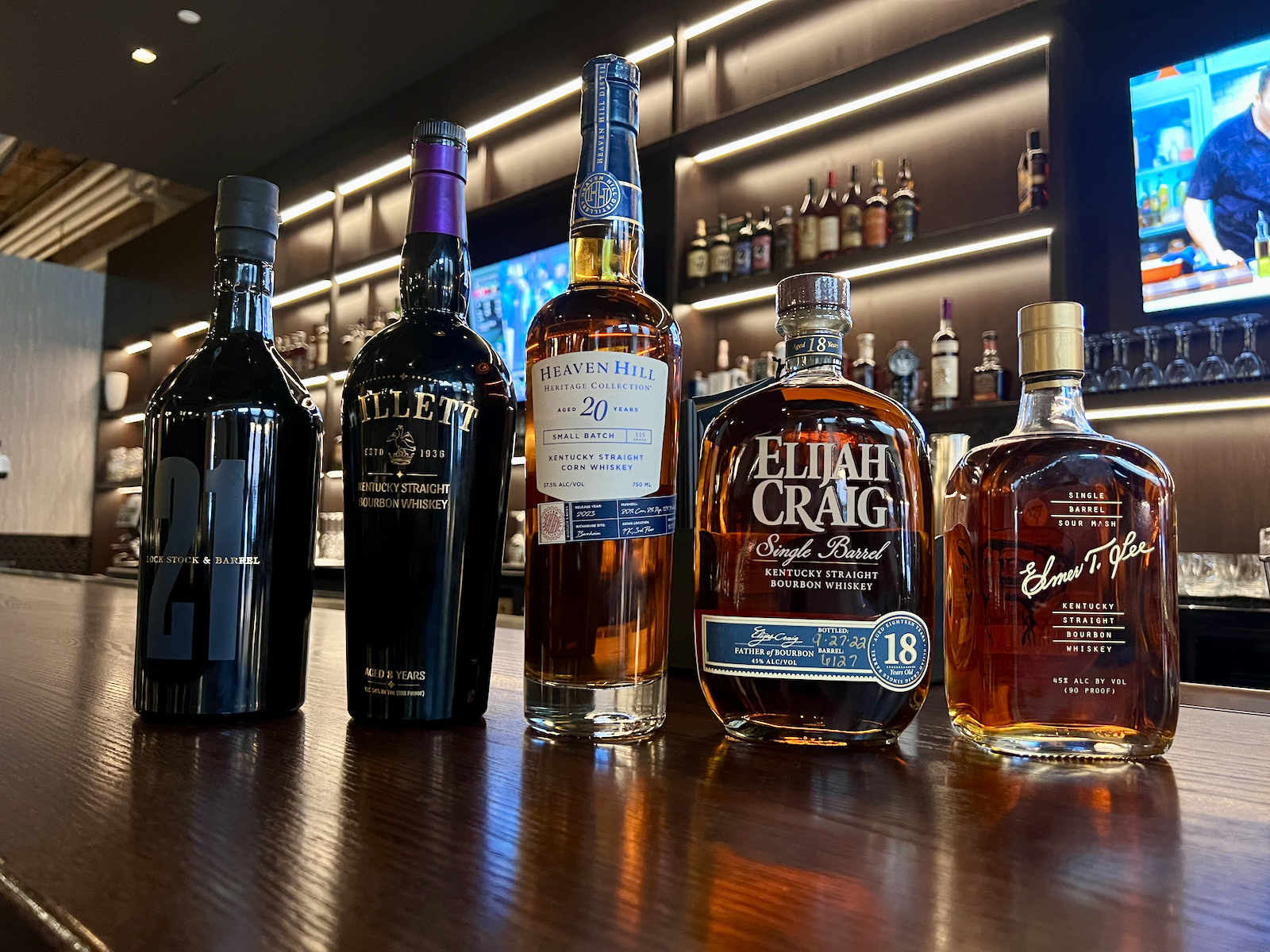 Bourbon selection