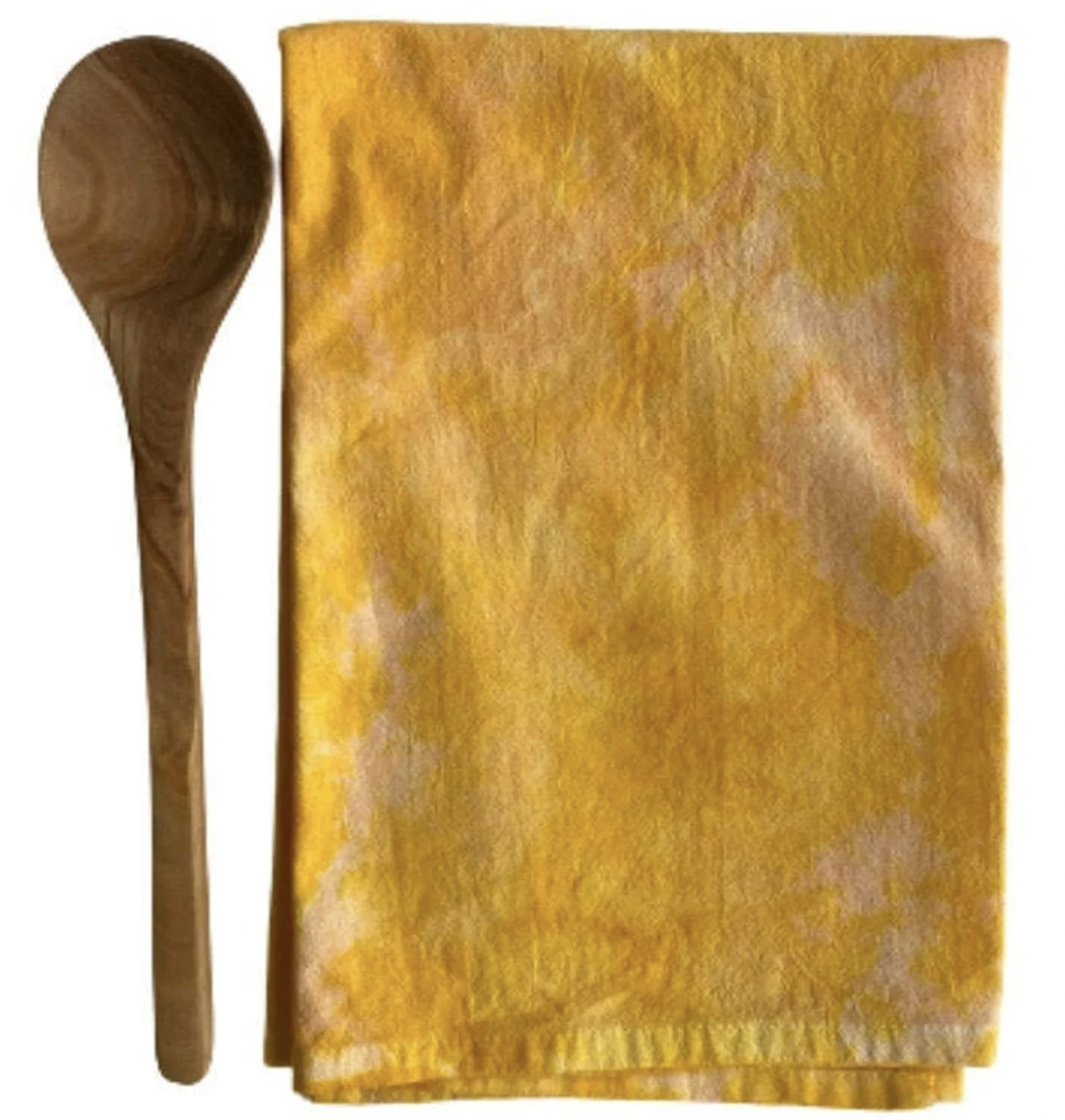 yellow kitchen towel