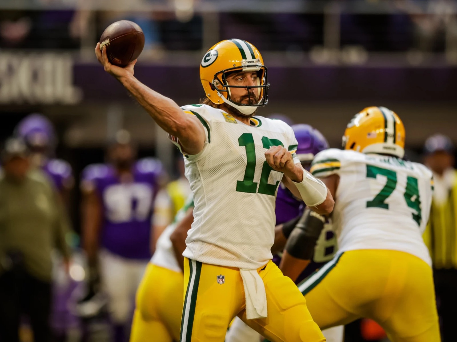 Vikings outlast Rodgers, Packers 34-31 on game-ending FG - The San Diego  Union-Tribune