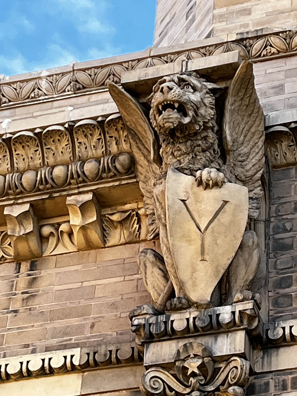 Winged lion