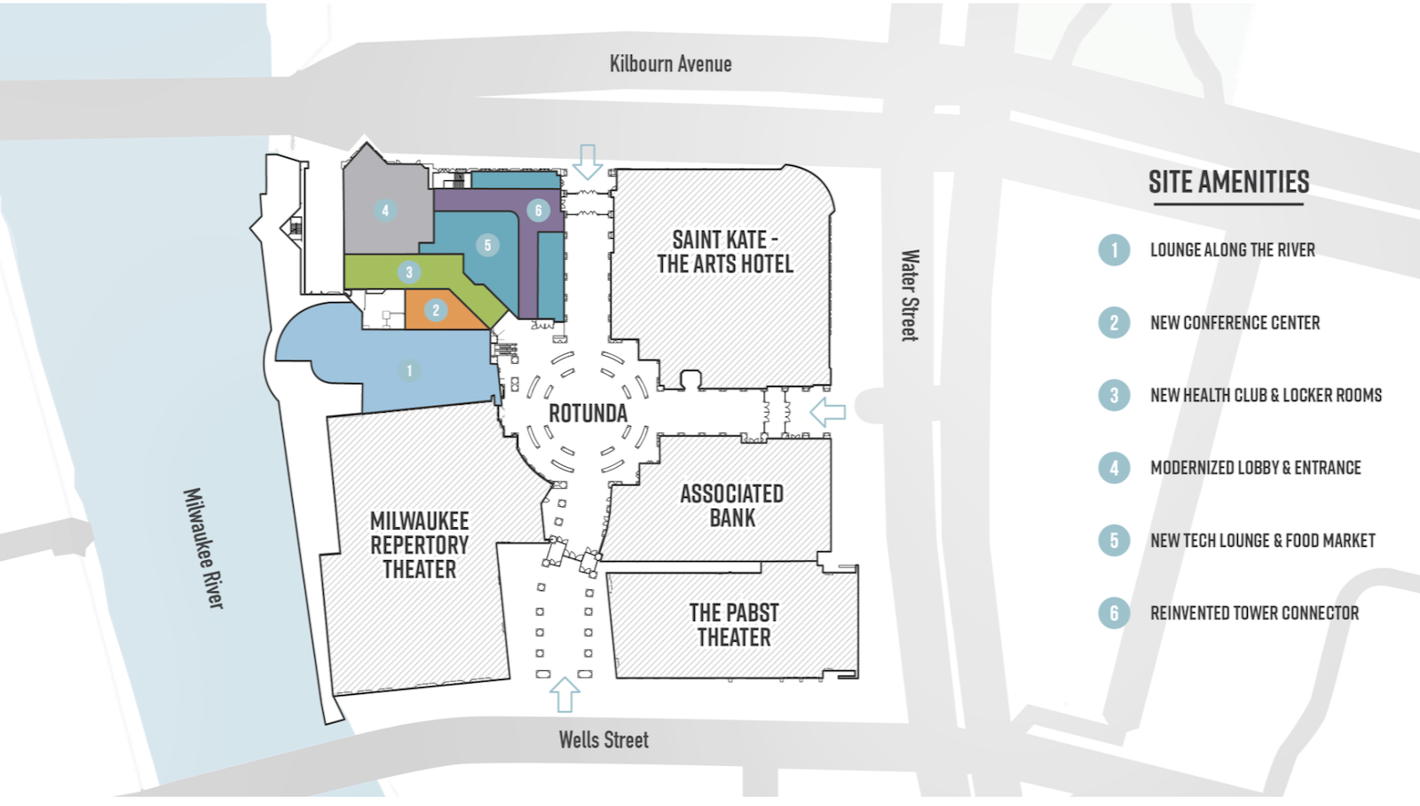 River Center Map