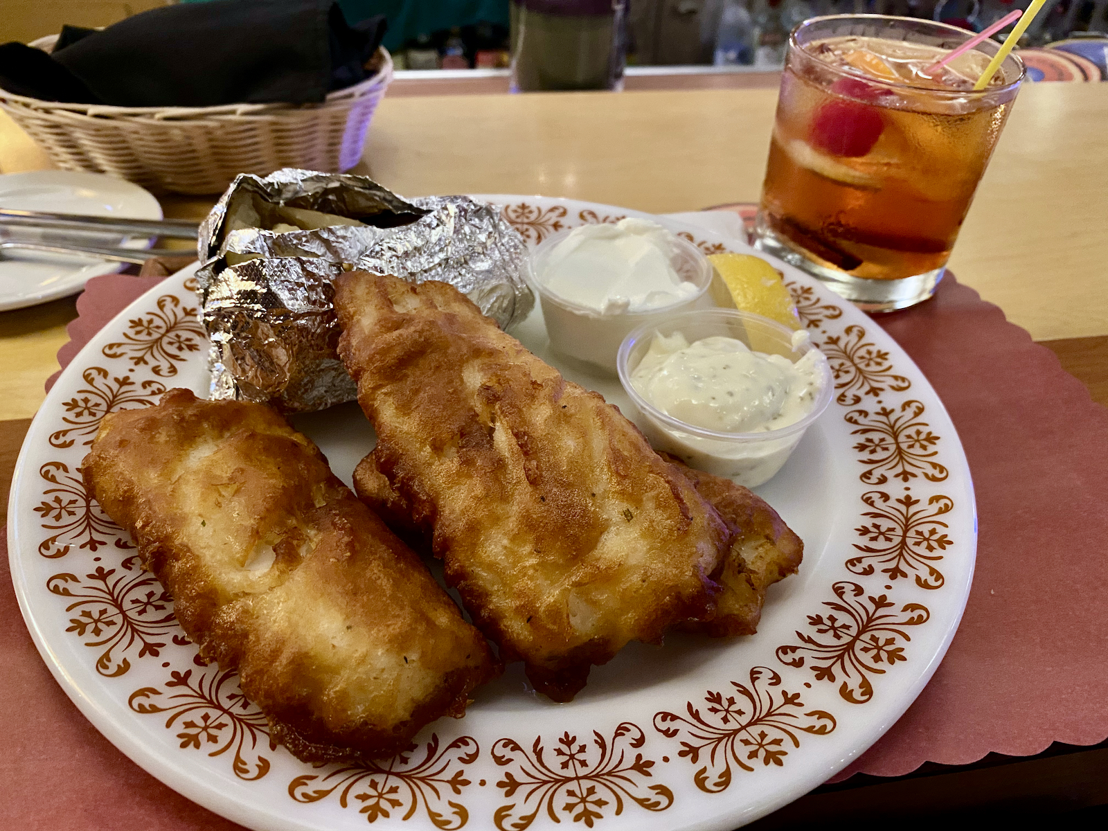 ENGLISH STYLE FISH AND CHIPS - Brookfields