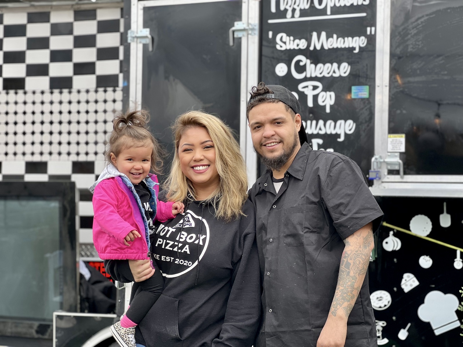 Suzanne Pham-Banh, Terrell Turner and their daughter